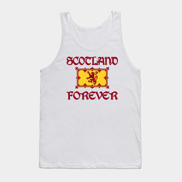 Scotland Forever Tank Top by BigTime